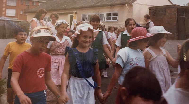 Photo of St Patrick's Primary Parramatta from the 70's or 80's aproximately