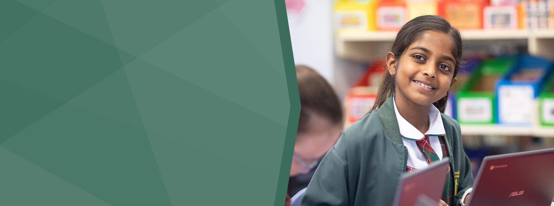 St Patrick's Catholic Primary School Parramatta student on laptop