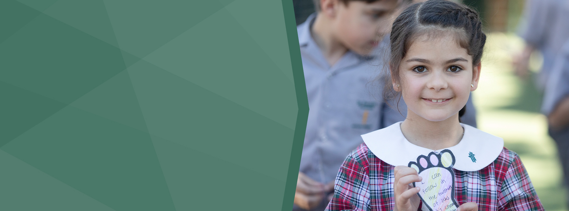 St Patrick's Catholic Primary School Parramatta student smiling