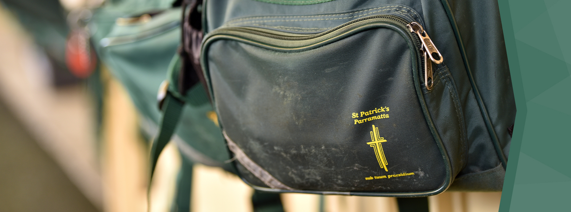 St Patrick's Catholic Primary School Parramatta school bag
