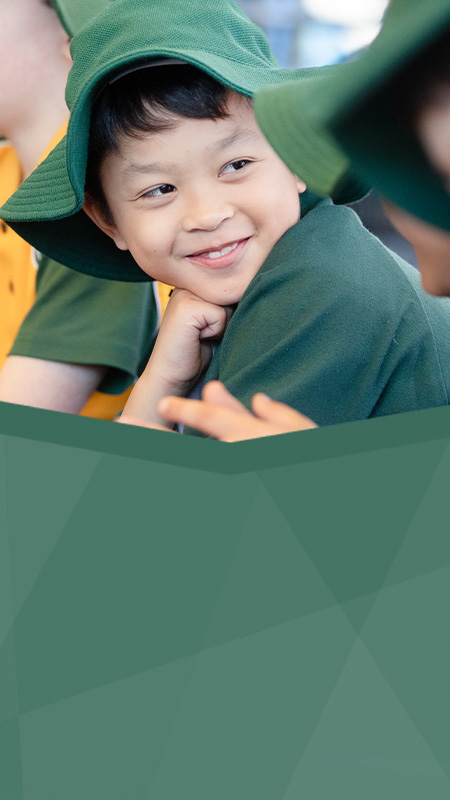 St Patrick's Catholic Primary School Parramatta student smiling