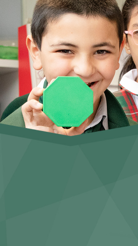 St Patrick's Catholic Primary School Parramatta student smiling