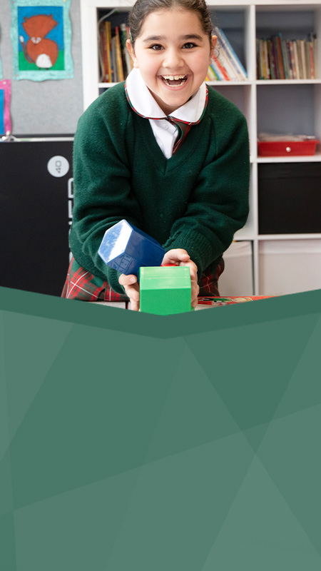 St Patrick's Catholic Primary School Parramatta student smiling