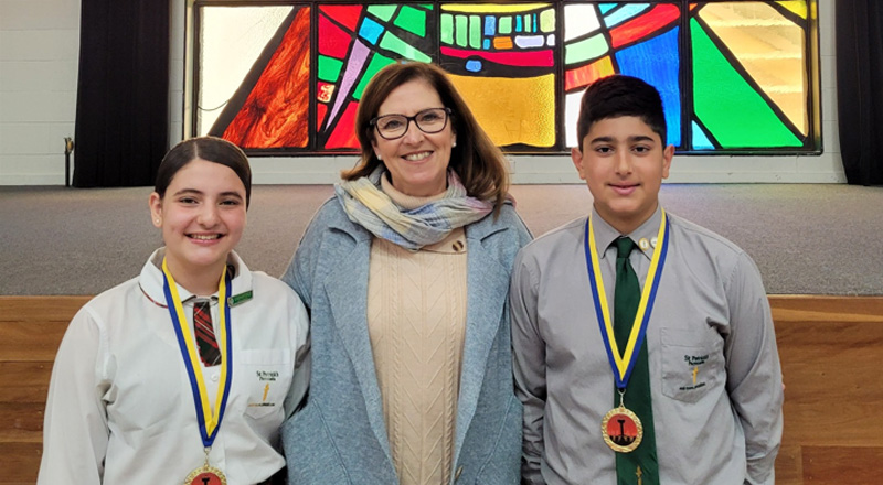 St Patrick's Catholic Primary School Parramatta students participating in Voice of Youth