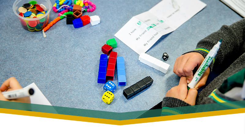 St Patrick's Catholic Primary School Parramatta student learning numeracy