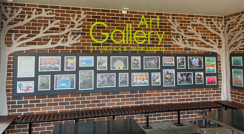 St Patrick's Catholic Primary School Parramatta art gallery